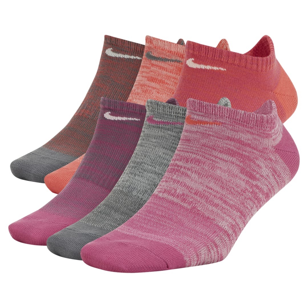 Nike Everyday Women's Lightweight No-show Training Socks (6 Pairs) In Multi-color
