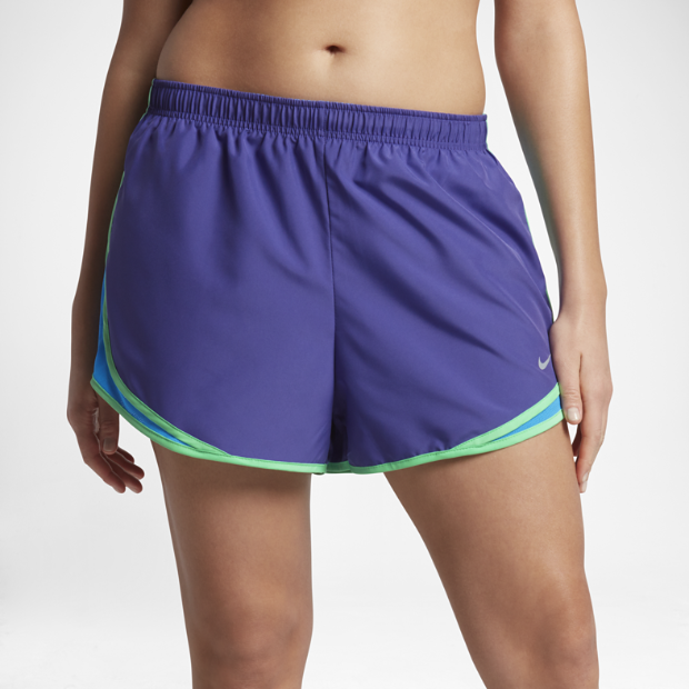 Nike Dry Tempo Plus Size Womens 3 Running Shorts