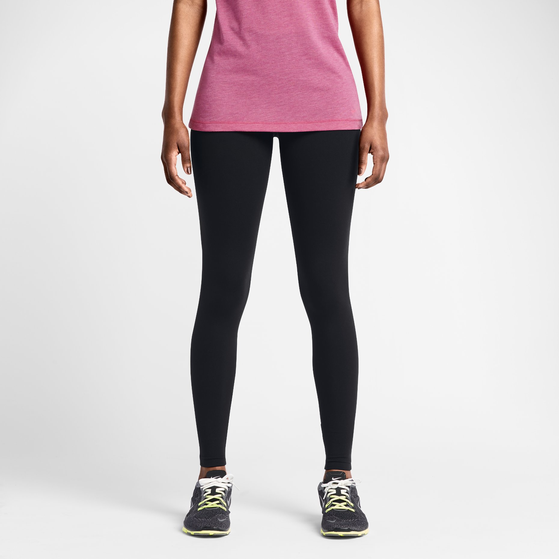 Nike legendary black running tights womens training