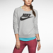 nike women's rally crew neck sweatshirt