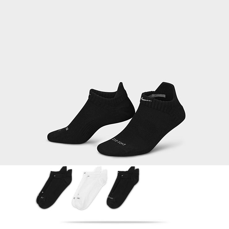 Nike dri fit no show socks medium