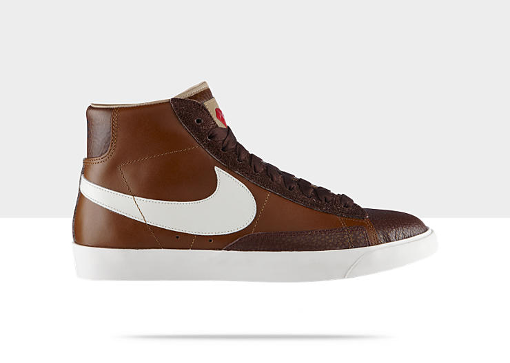 nike blazer high marron