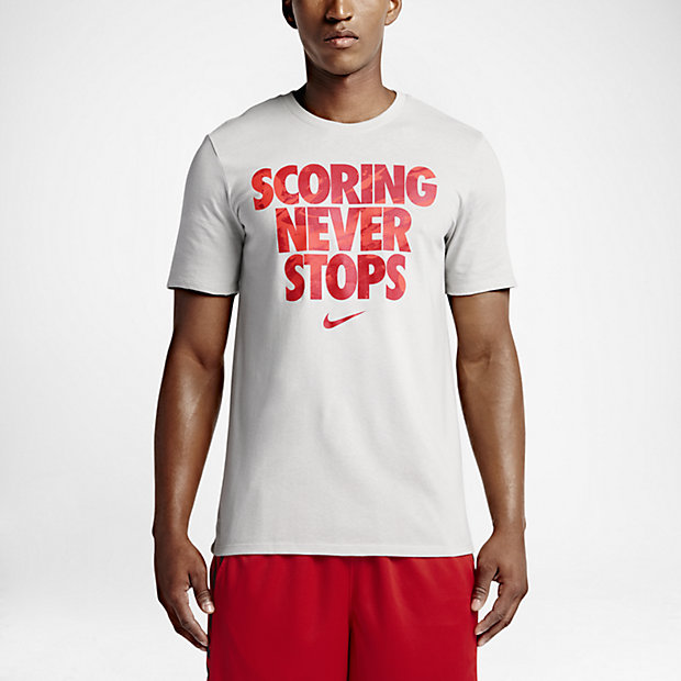 Nike Scoring Never Stops Men's T-Shirt. Nike S