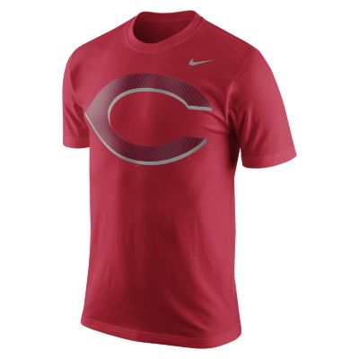 Nike Pattern Logo 1.4 (MLB Reds) Mens T Shirt   Red
