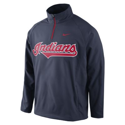 Nike Shield Hot Corner 1.4 (MLB Indians) Mens Jacket   Navy