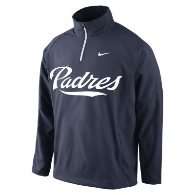 Nike Shield Hot Corner 1.4 (MLB Padres) Mens Jacket   Navy