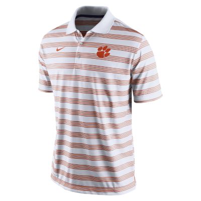 Nike Preseason (Clemson) Mens Polo   White