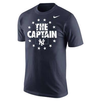 Nike The Captain (MLB Yankees/Derek Jeter) Mens T Shirt   Navy