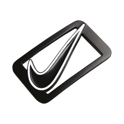 Nike Golf Swoosh Enamel Buckle   Black