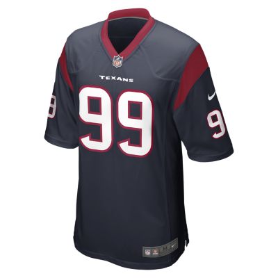 NFL Houston Texans (J.J. Watt) Kids Football Home Game Jersey   Navy