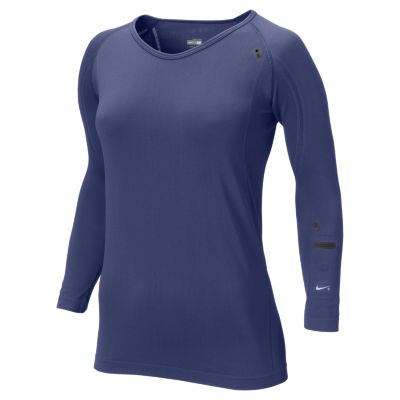  Nike+ Seamless 3/4 Sleeve Womens Running Top