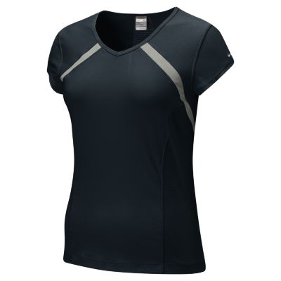 Nike Nike Refined Border Womens Tennis Top  Ratings 