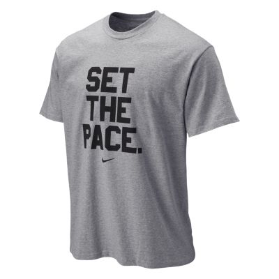  Nike Set The Pace Running Attitude Mens T 