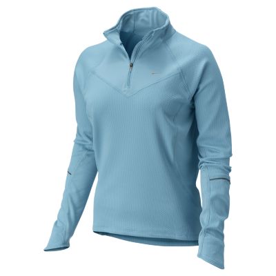  Nike Thermal Half Zip Long Sleeve Womens Running 