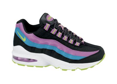 Nike Air Max 95 LE (3.5y 7y) Girls Shoes   Black