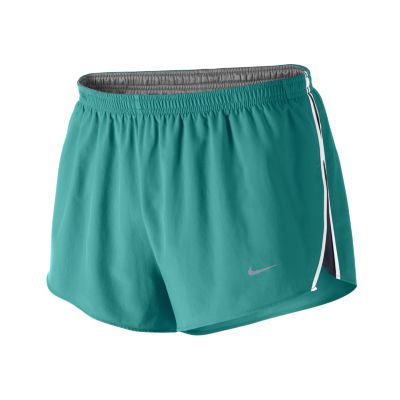 Nike Dri FIT 2 Split Mens Running Shorts   Turbo Green