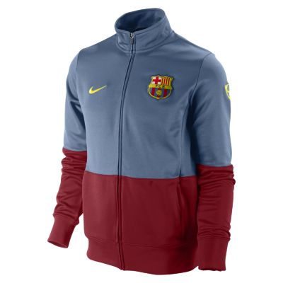  FC Barcelona Mens Soccer Line Up Jacket