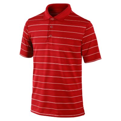  Nike Dri FIT UV Tech Boys Stripe Golf Polo