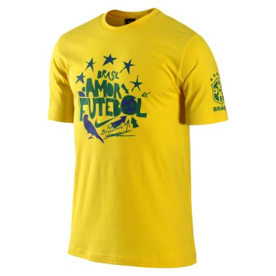 Nike Brasil CBF Core Mens Soccer T Shirt  Ratings 