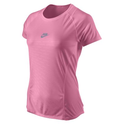 Nike Nike Distance Embossed Womens Running Shirt  