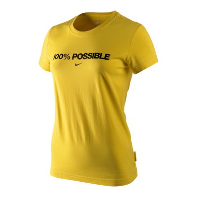  LIVESTRONG 100% Possible Womens T Shirt