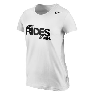 Nike LIVESTRONG Hope Rides Again Womens T Shirt  