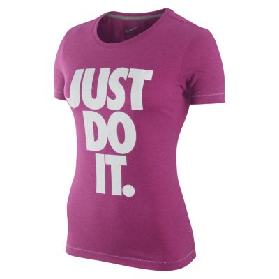  Nike Stacked Just Do It Womens T Shirt