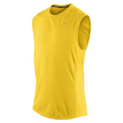 Nike Nike Dri FIT Miler Sleeveless Mens Running Shirt Reviews 
