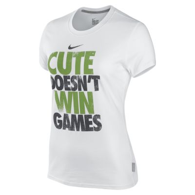  Nike Cute Doesnt Win Games Womens T Shirt