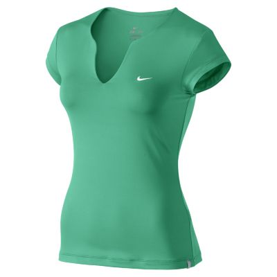 Nike Pure Womens Tennis Top   Atomic Teal