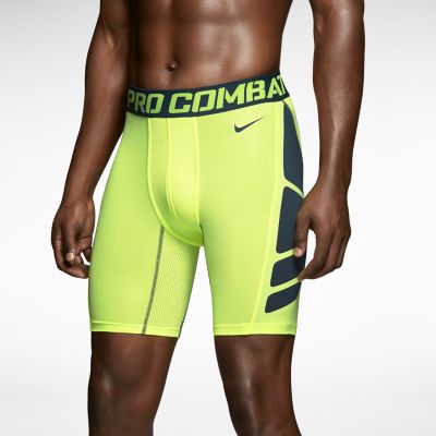 Nike Pro Combat Hypercool 2.0 Compression Mens Shorts   Volt