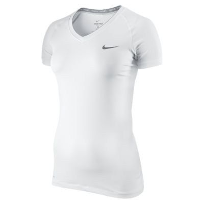 Nike Nike Pro Essentials Fitted V Neck Womens Shirt Reviews 