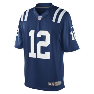 NFL Indianapolis Colts (Andrew Luck) Mens Football Home Limited Jersey   Gym Bl