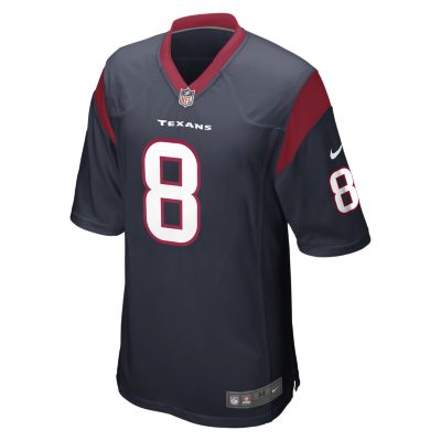 NFL Houston Texans (Matt Schaub) Mens Football Home Game Jersey   Marine