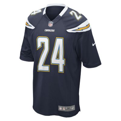 NFL San Diego Chargers (Ryan Mathews) Mens Football Home Game Jersey   College