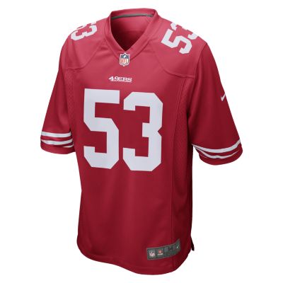 NFL San Francisco 49ers (NaVorro Bowman) Mens Football Home Game Jersey   Gym R