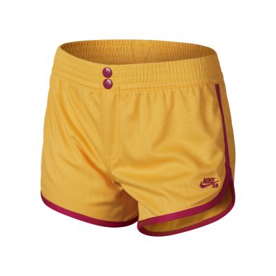 Nike SB Solid Elle Mesh Girls Shorts   Citrus