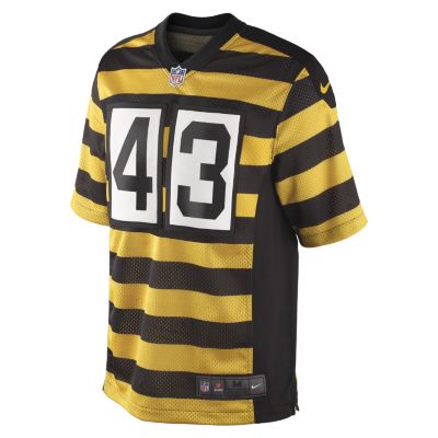 NFL Pittsburgh Steelers (Troy Polamalu) Mens Football Alternate Limited Jersey