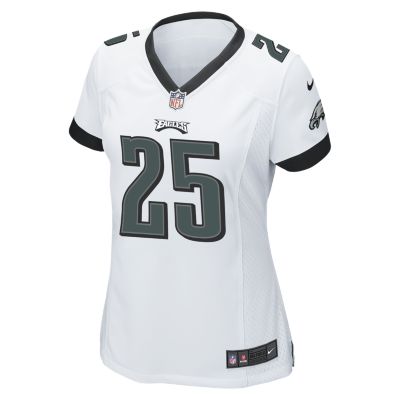 NFL Philadelphia Eagles (LeSean McCoy) Womens Football Away Game Jersey   White