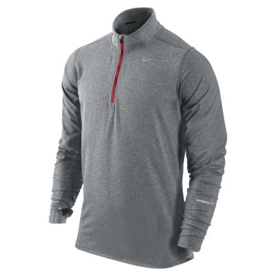 Nike Element Half Zip Mens Running Top   Black