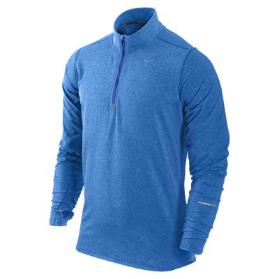 Nike Element Half Zip Mens Running Top   Photo Blue