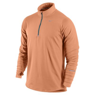 Nike Element Half Zip Mens Running Top   Atomic Orange