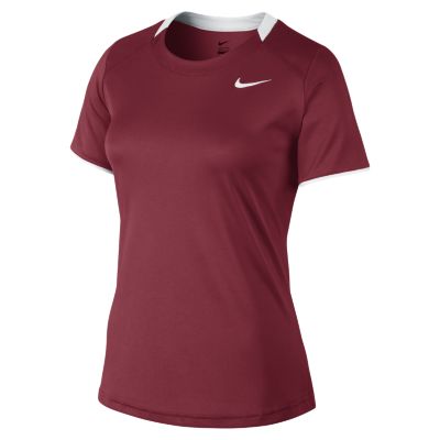 Nike Respect Short Sleeve Womens Softball Game Jersey   Team Cardinal