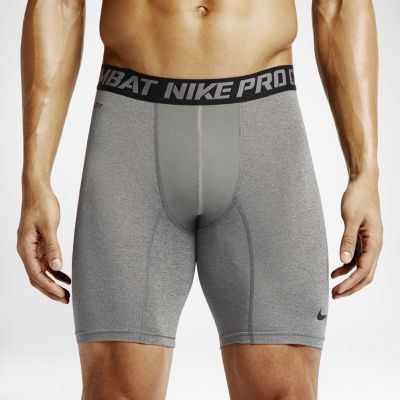 Nike Pro Combat Core 2.0 Compression Mens Shorts   Carbon Heather