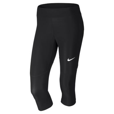 Nike Filament Womens Running Capris   Team Black