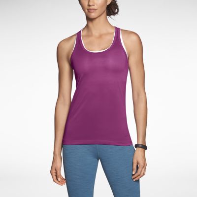 Nike Swag RP Womens Tank Top   Bright Magenta