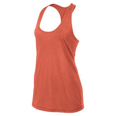 Nike Flow Womens Training Tank Top   Turf Orange Heather