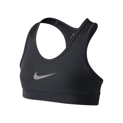 Nike Pro Core Mesh Girls Sports Bra   Black