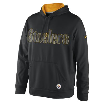 Nike Tonal KO (NFL Pittsburgh Steelers) Mens Hoodie   Black