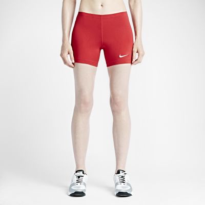 Nike Ace Womens Volleyball Shorts   Team Scarlet